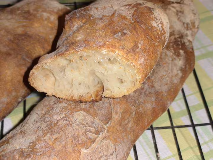 Baguettes sans petrir