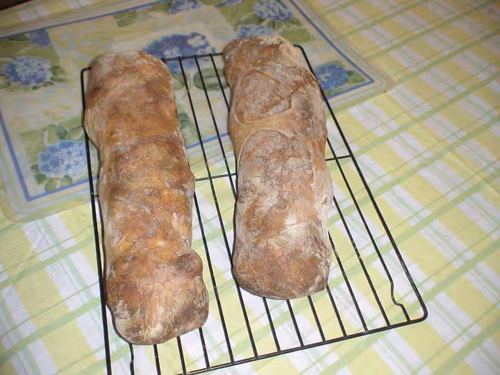 Baguettes sans petrir