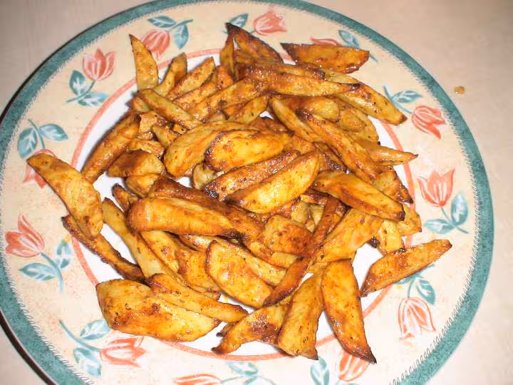 Frites au four