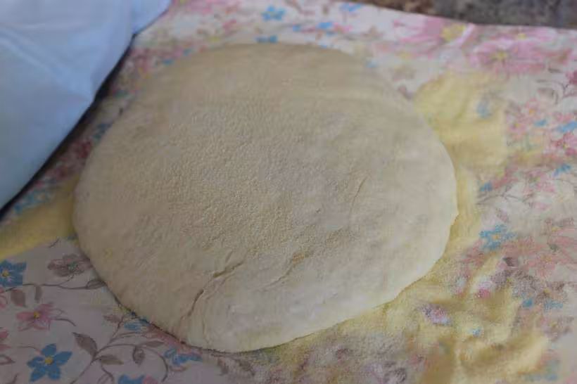 Galette sans petrir