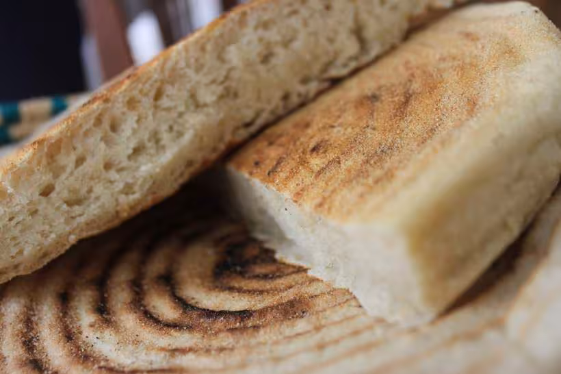 Galette sans petrir
