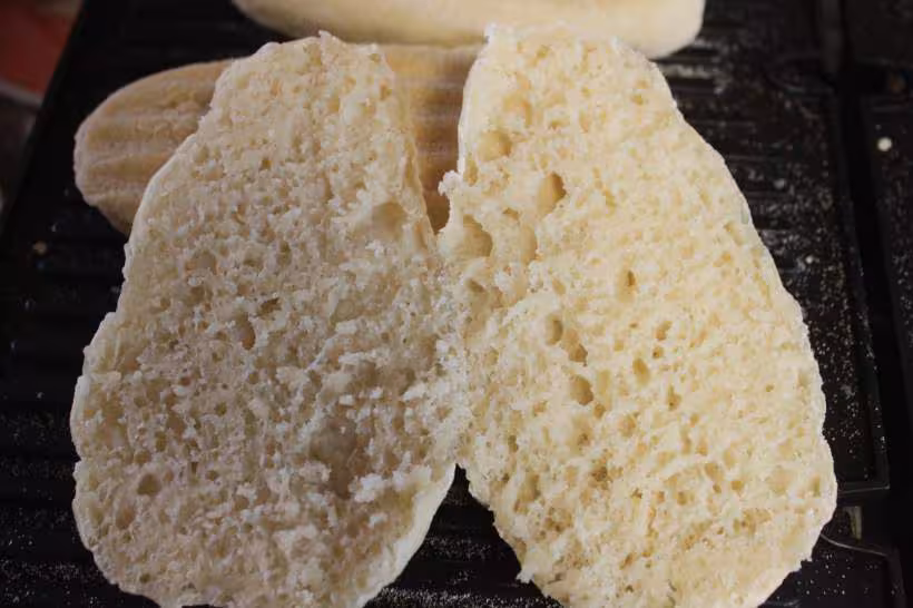 Panini cuit sur le gril