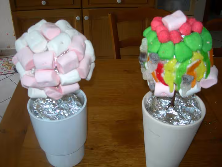 Arbres en bonbons