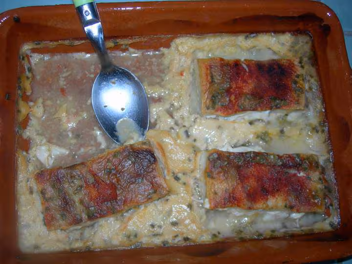 Cabillaud a la moutarde