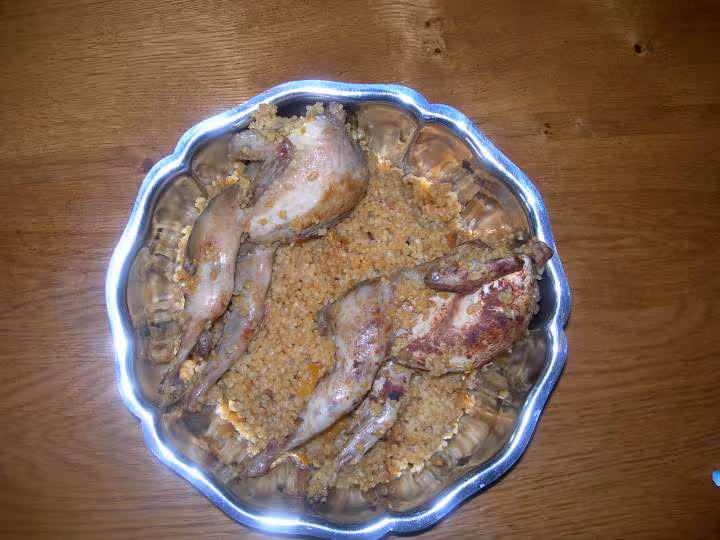 Cailles a la turque