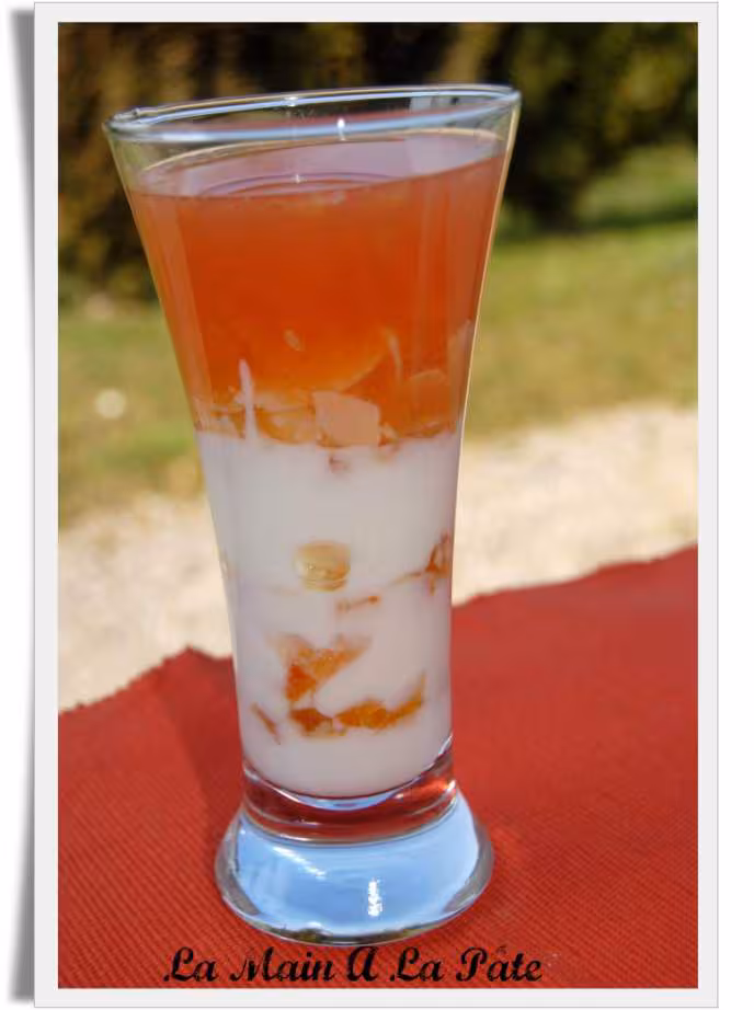 Coupe gelee de mandarines