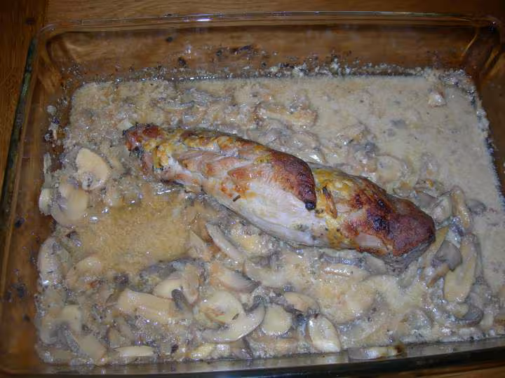 Filet mignon facon normande
