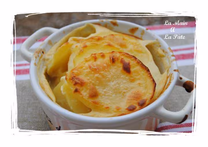 Gratin de pommes de terre a la moutarde