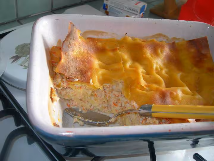 Lasagnes au surimi de lili