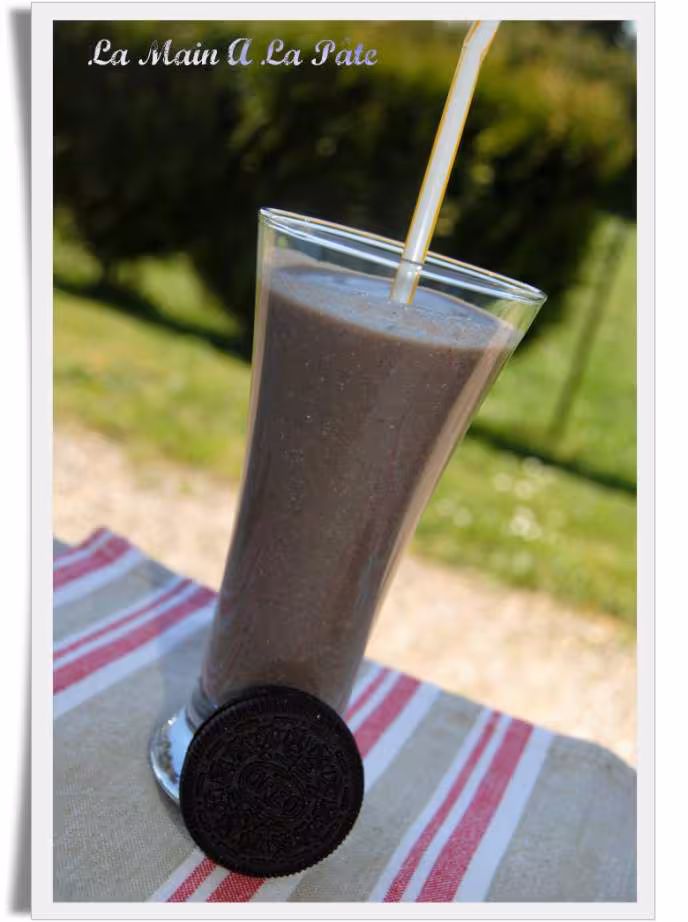 Milk shake aux oreos
