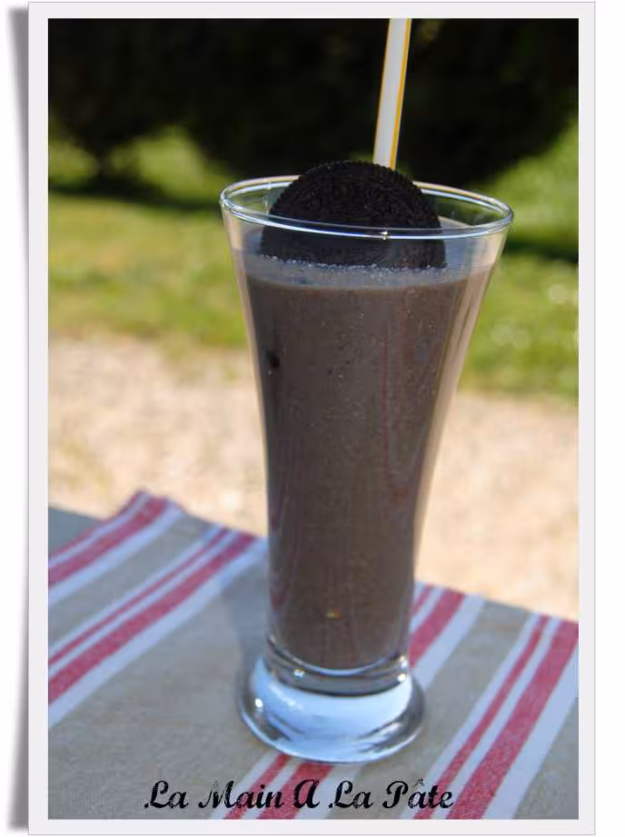 Milk shake aux oreos