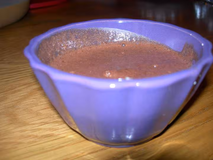 Mousse legere au chocolat