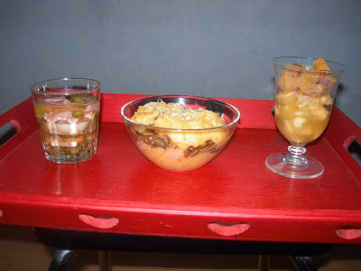 Plateau repas de verrine pour 1 personne
