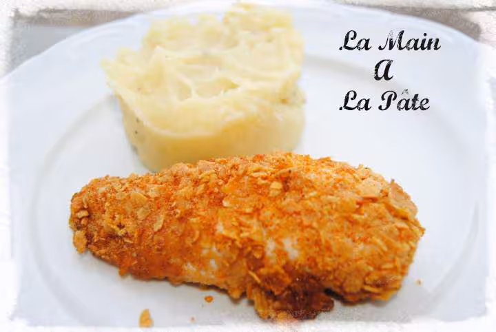 Poulet pane aux cornflakes
