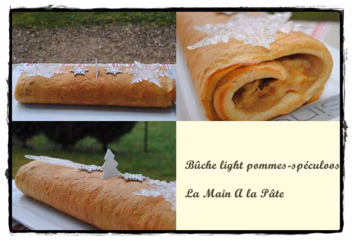 Ww buche light pommes speculoos