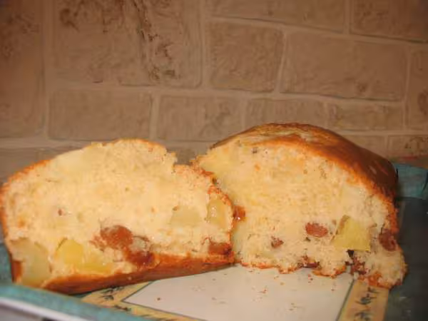 Tres bon avec pommes et raisins secs