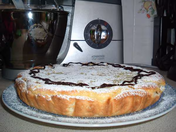 Tarte aux peches flore88