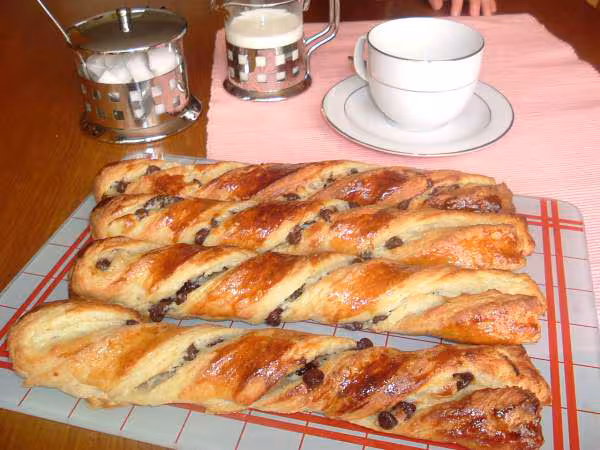 Tortillons au chocolat saveur