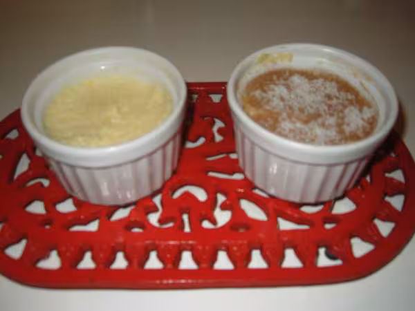 Petits pots de creme a la noix de coco