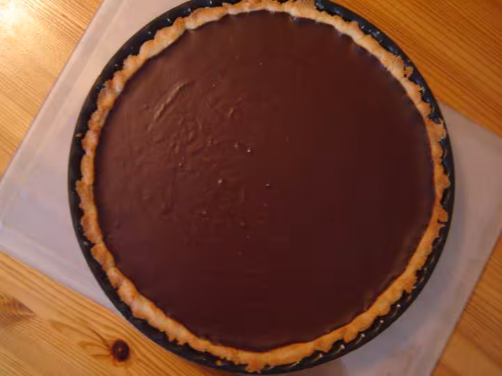 Tarte chocolat entiere