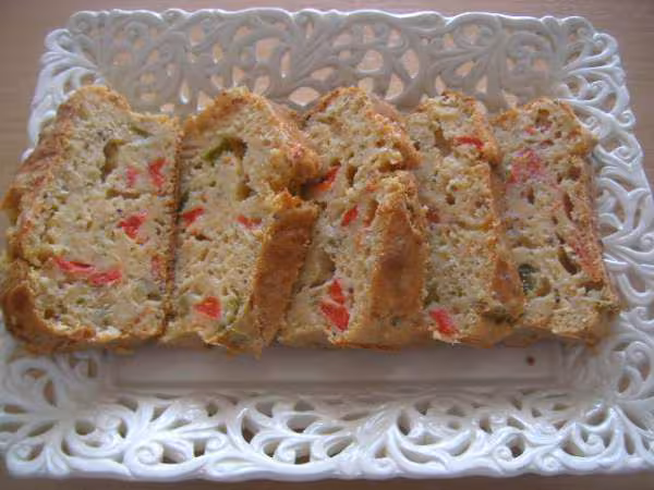 Cake aux poivrons