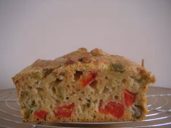 Cake aux poivrons