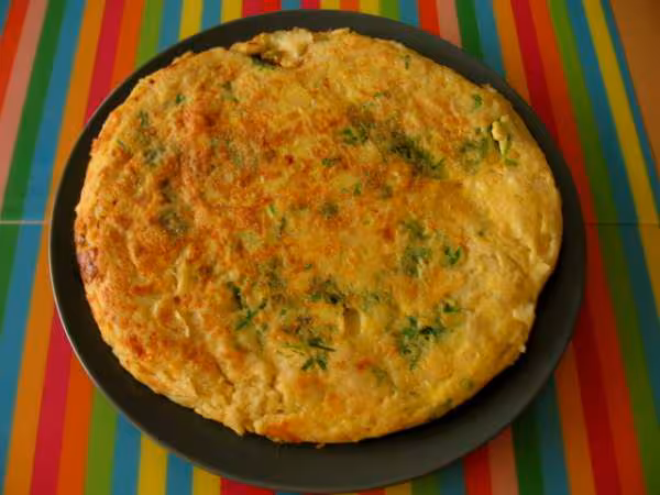 Galette de chou fleur et pdt