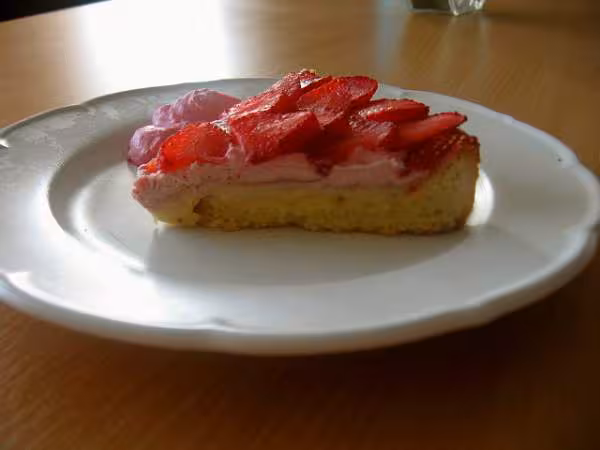 Part tarte aux fraises
