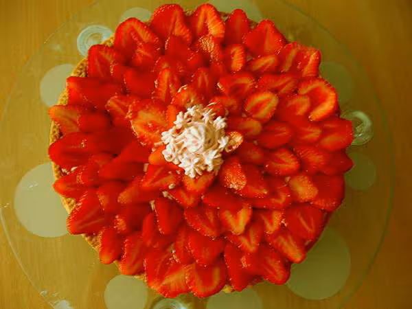 Tarte aux fraises