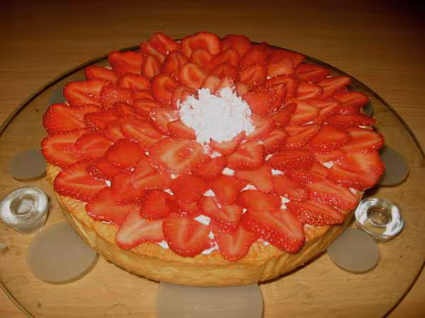 Tarte aux fraises