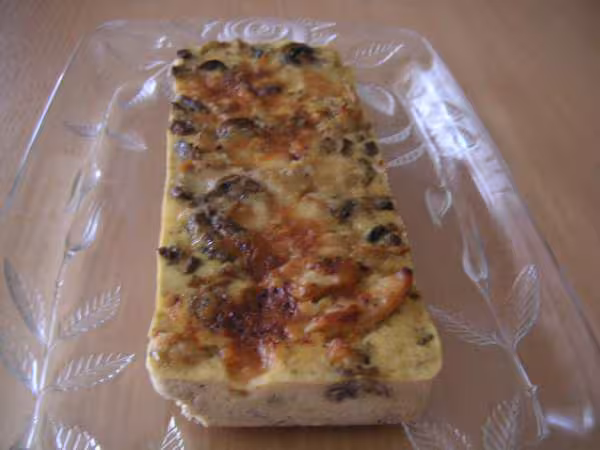 Terrine de volaille au comte et moutarde a l ancienne saveur
