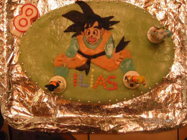 Gateau dragon ball