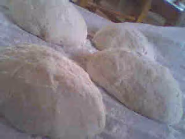4 boules pour faire mes baguettes farine bio et levain fermentescible bio