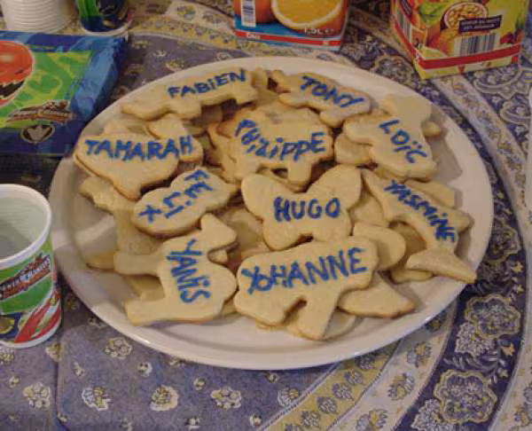 Sables d anniversaire