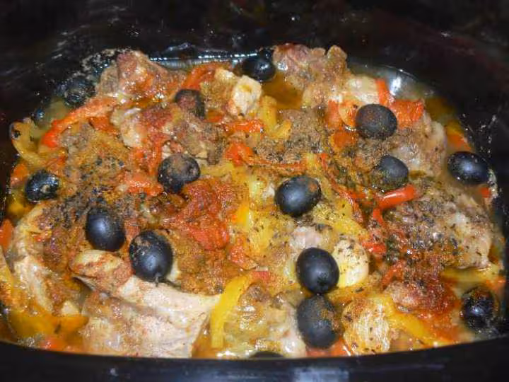 Mijote de veau a la marocaine