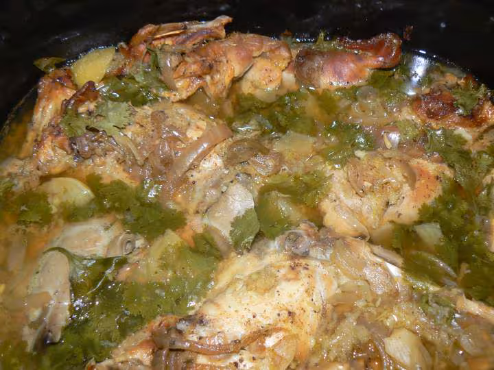 Tajine de lapin au citron en mijoteuse