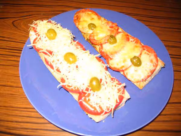 Baguettes franco italienne au pesto
