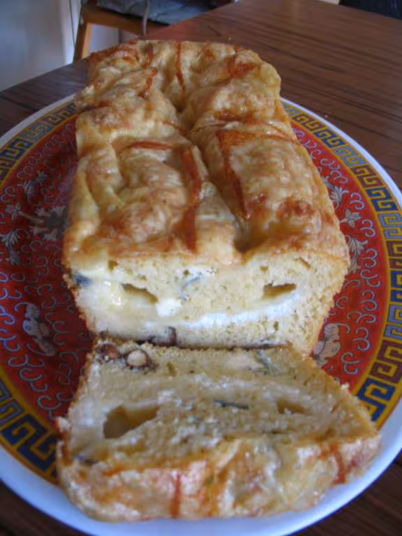 Cake au bleu et chevre se lon ptitefan