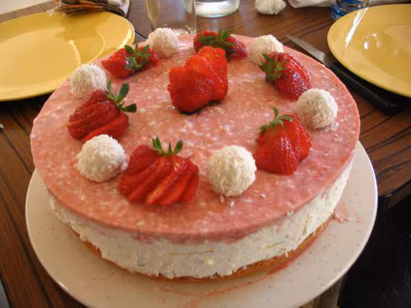 Gateau a la farise et au vin mousseux 2