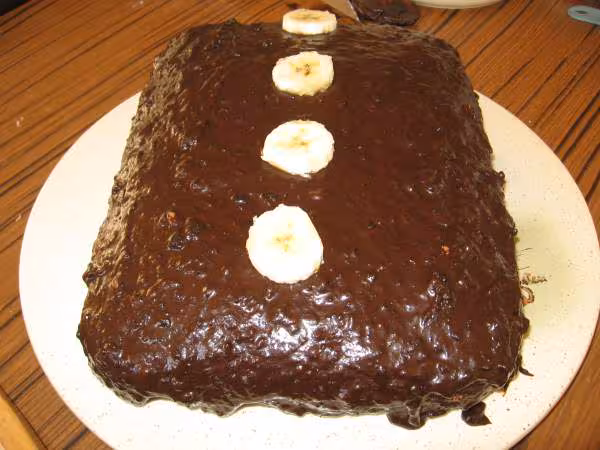 Gateau cacao banane du quebec 1