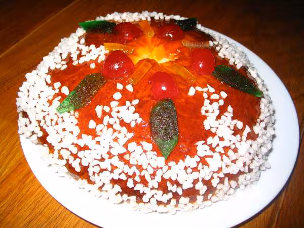 Gateau des rois brioche recette sergem