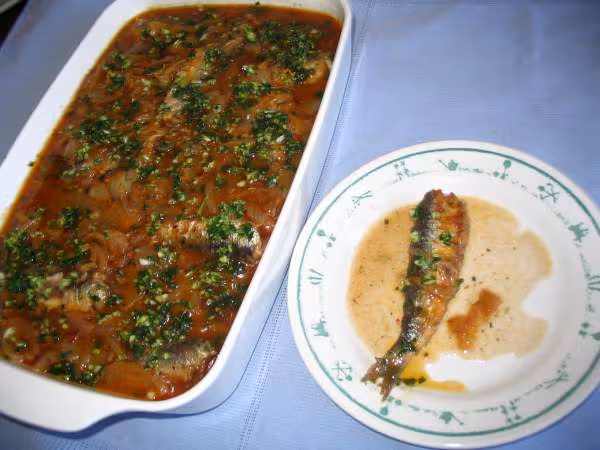 Les sardines a l escabech