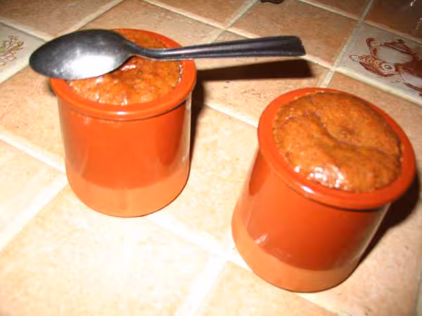 Moelleux choco coco en pot de gres