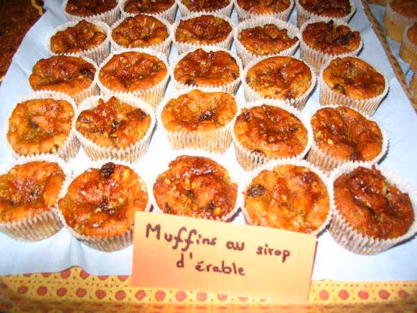 Muffins au sirop d erable