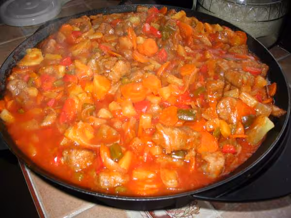 Porc a l aigre douce
