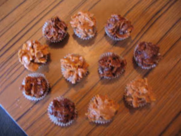 Roses des sables chocolat noir et pralinoise