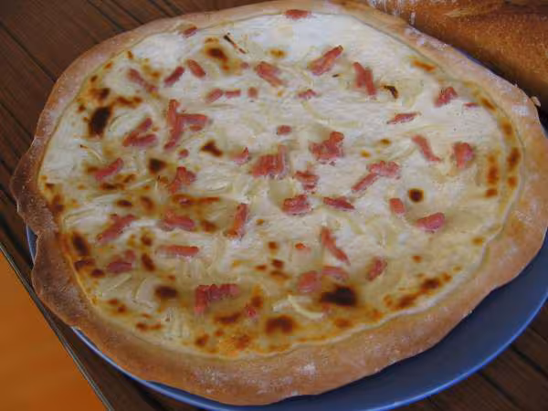 Tarte flambee de rosee