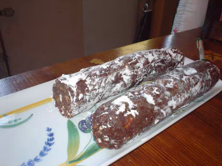 Saucisson en chocolat