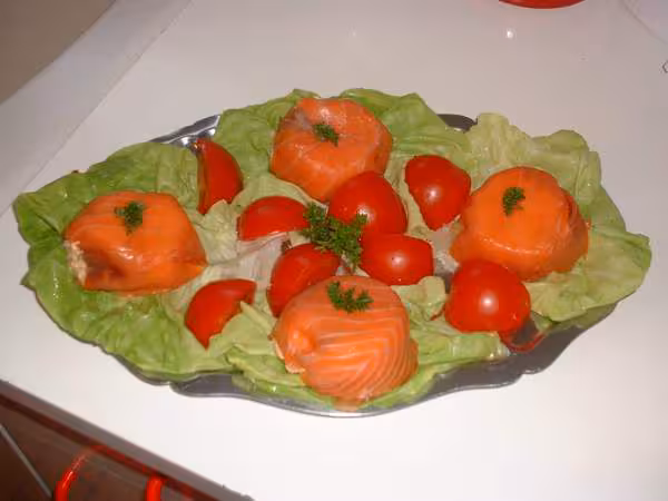 Timbale de saumon