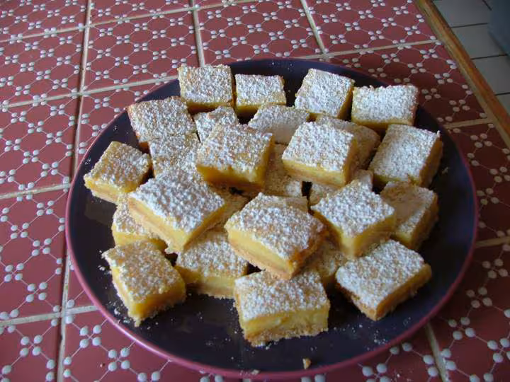 Carres citron humm